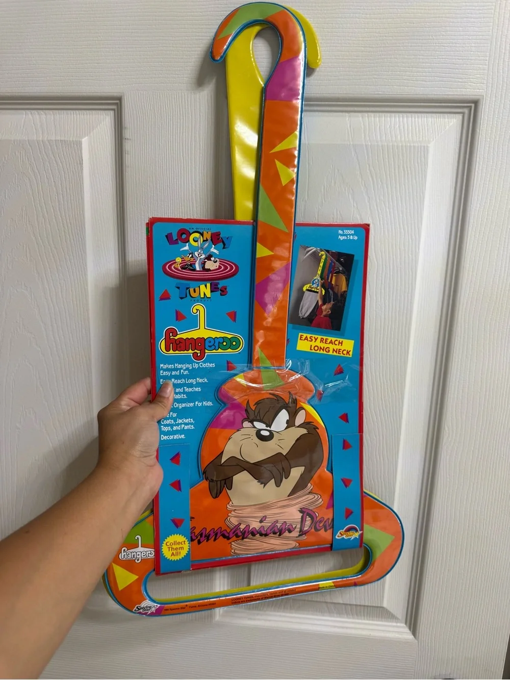 Mickey Mouse Kids' Blue & Multicolor Hanger Organizer